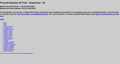 Desktop Screenshot of espumadapraia.com.br