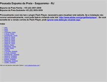 Tablet Screenshot of espumadapraia.com.br